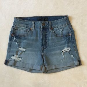 Aéropostale Flex Effects High Waisted Midi Shorts